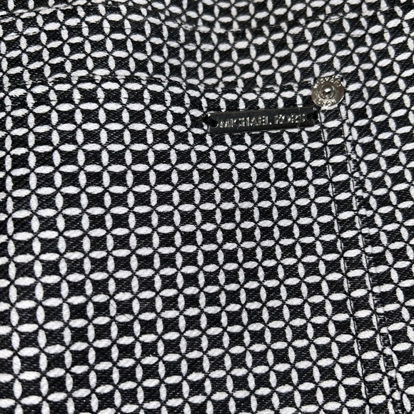 Michael Kors Geometric Patterned Leggings Size Medium - Picture 3 of 5